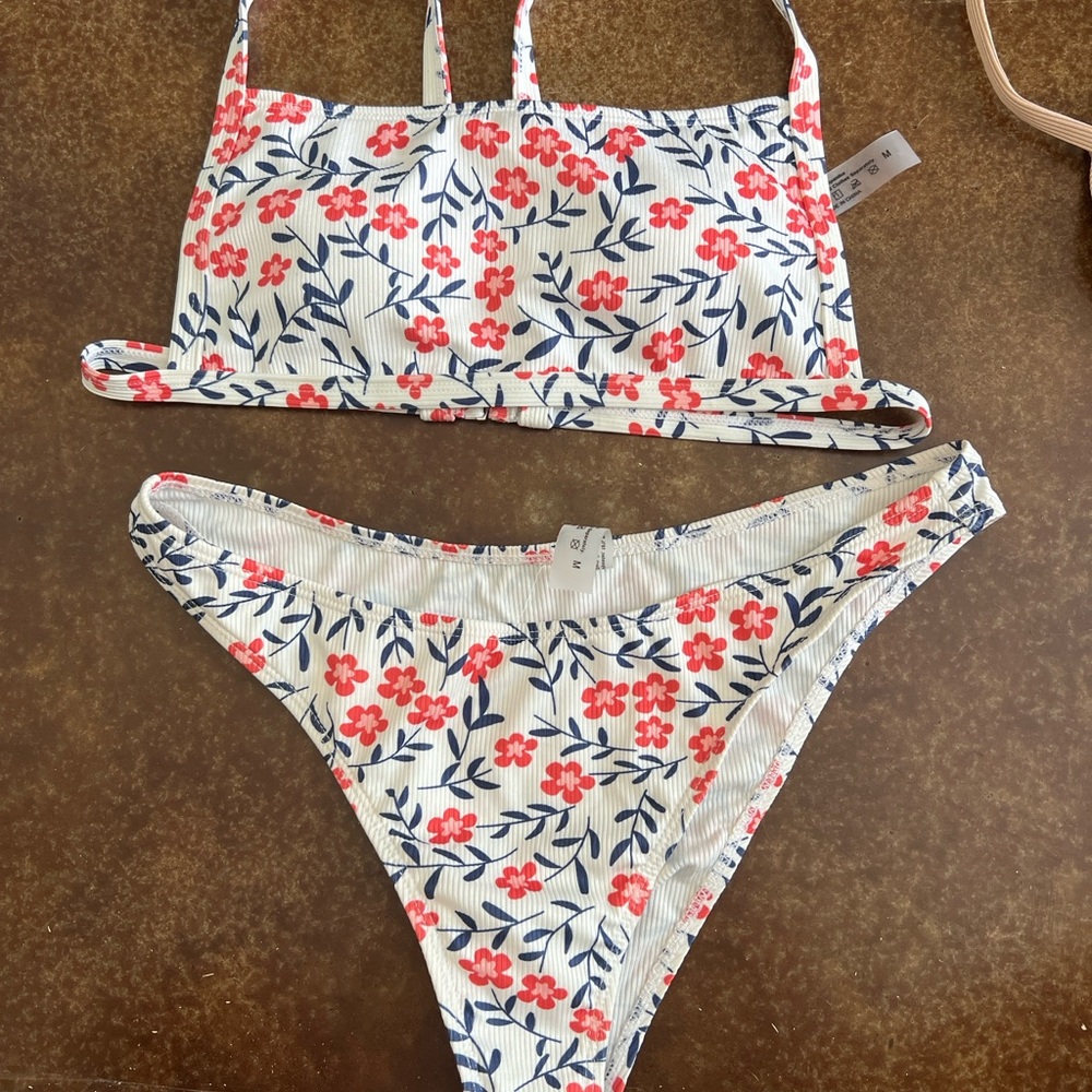 Floral Kids Swim Set